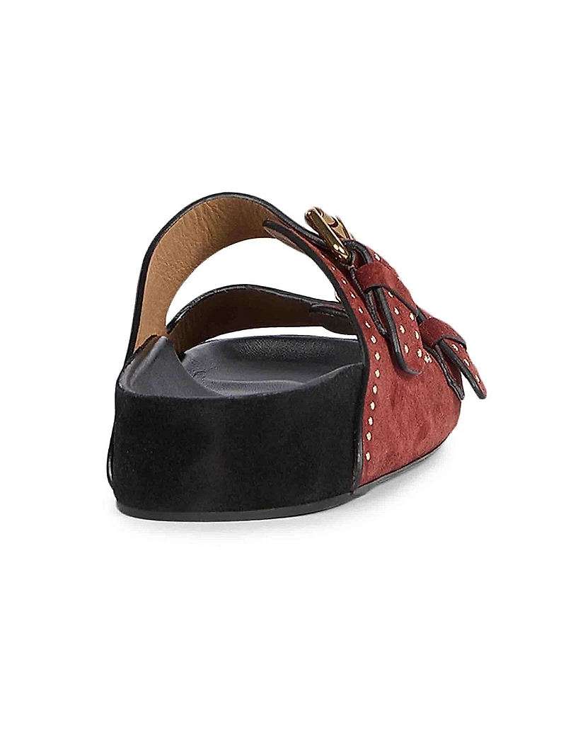 Lennyo Suede Sandals