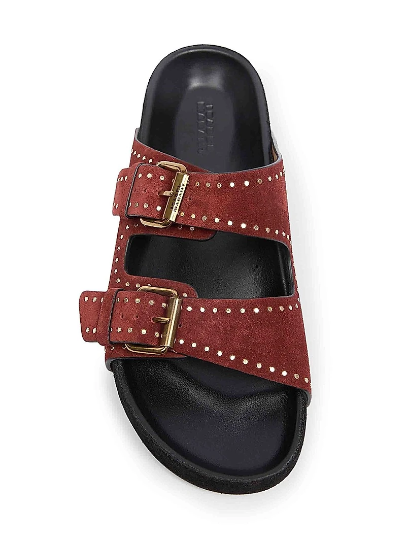 Lennyo Suede Sandals