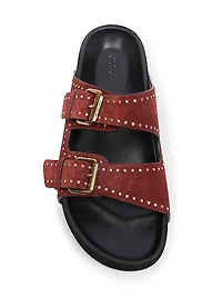 Lennyo Suede Sandals