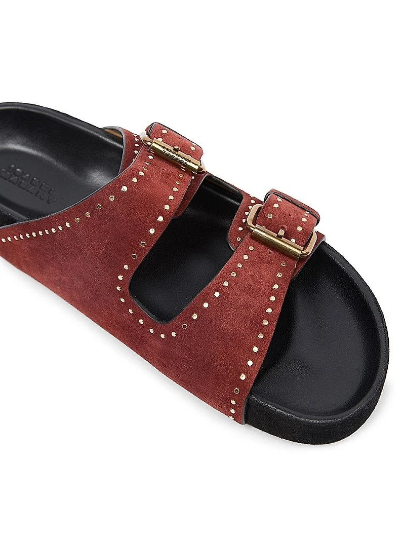 Lennyo Suede Sandals