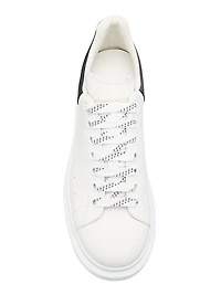 Oversized Leather Low-Top Sneakers