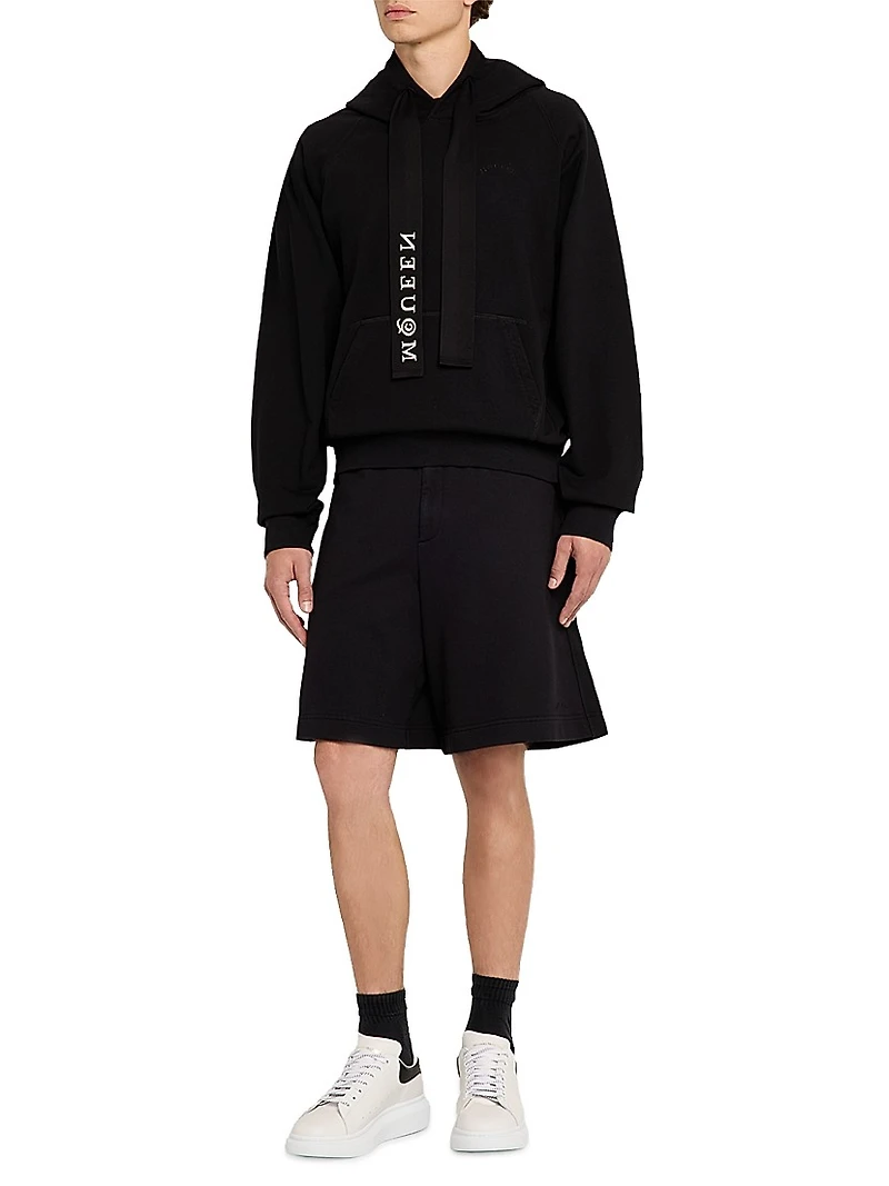 Oversized Leather Low-Top Sneakers