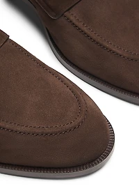 Charney Suede Penny Loafers