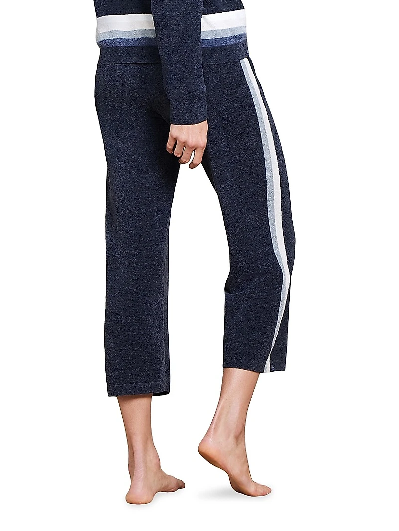 CozyChic Ultra Lite Striped Knit Wide-Leg Pants