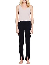 Cozychic Ultra Lite Slim-Fit Slit Pants