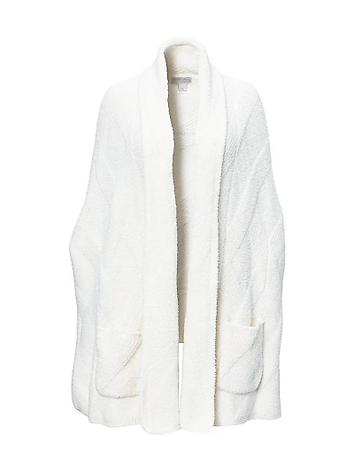 Cozychic Cable Weave Blanket Wrap