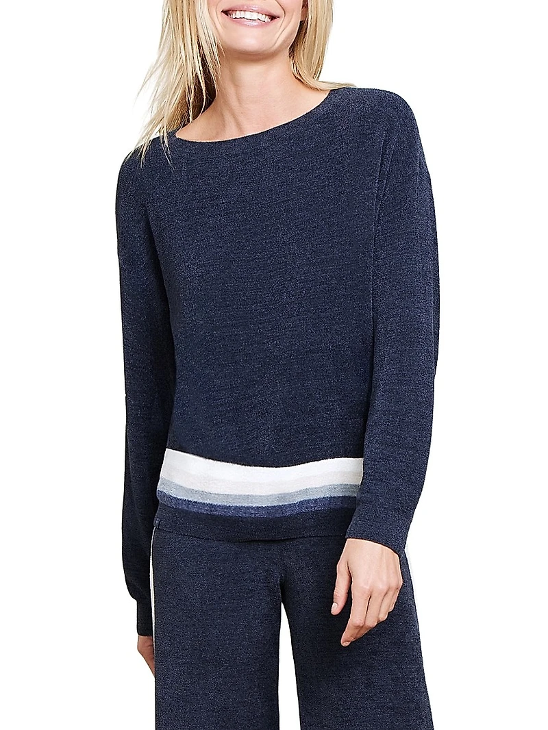 Cozychic Ultra Lite Striped Sweater