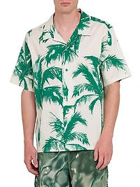Palm Tree Short-Sleeve Shirt