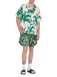 Palm Tree Short-Sleeve Shirt