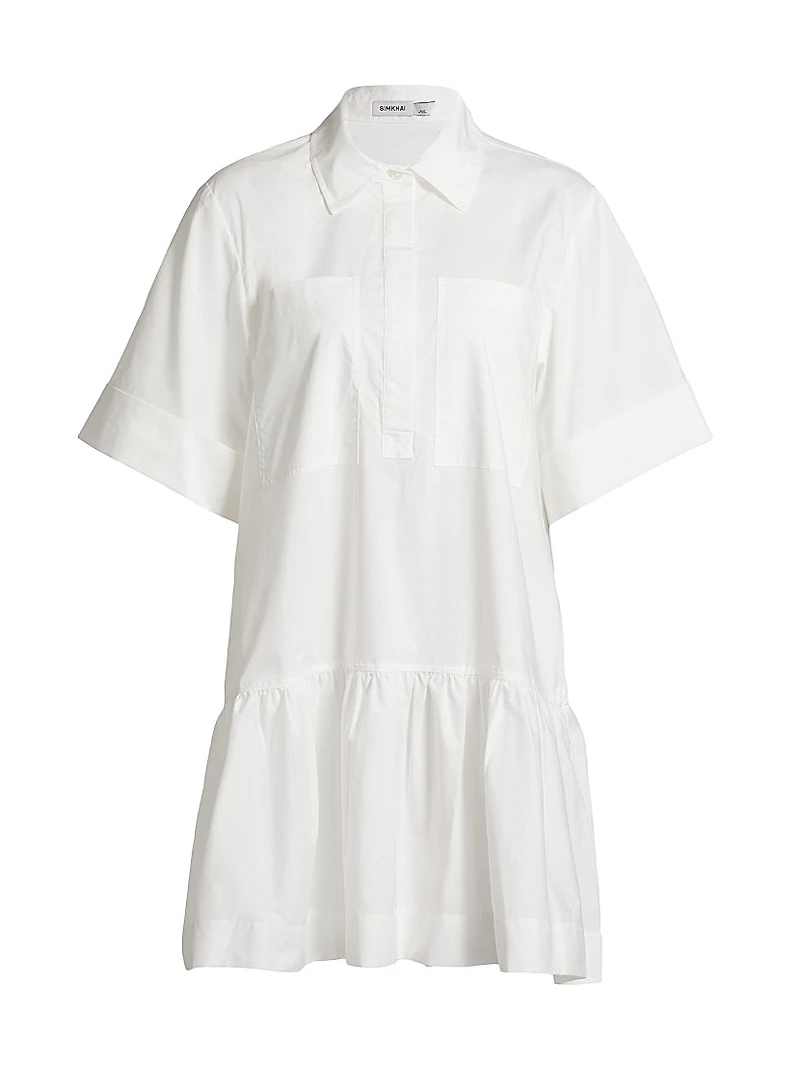 Cris Pocket Shirt Dress