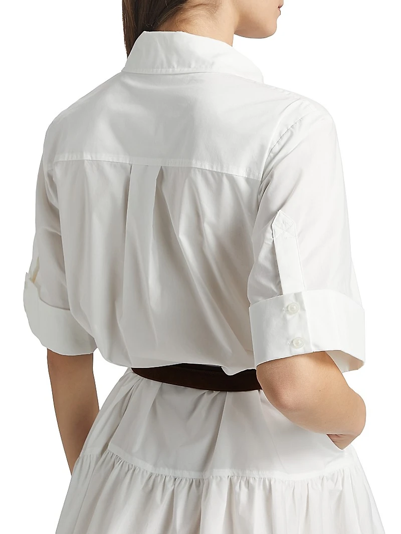 Cris Pocket Shirt Dress