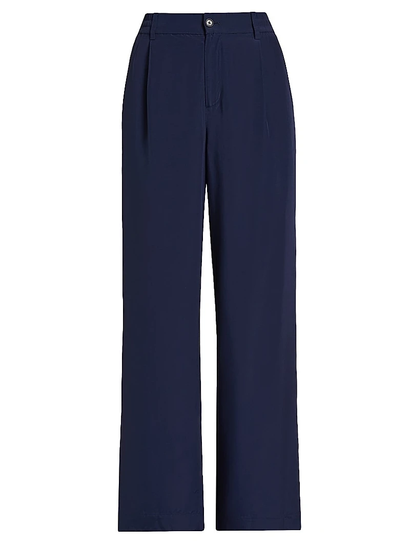 Sydnie Paperbag-Waist Wide-Leg Pants