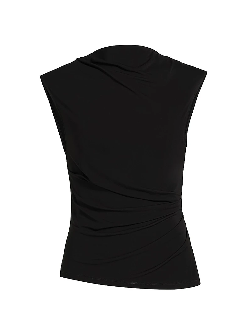 Casmi Ruched Stretch Jersey Top