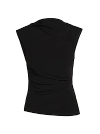 Casmi Ruched Stretch Jersey Top