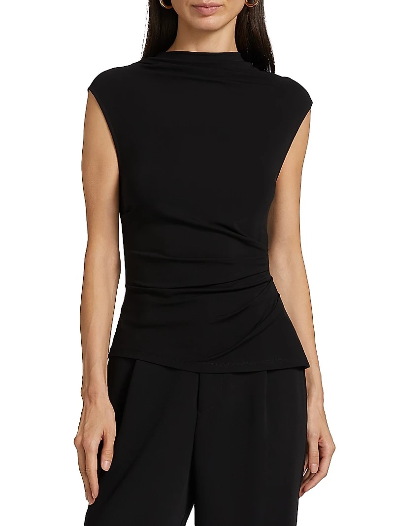 Casmi Ruched Stretch Jersey Top