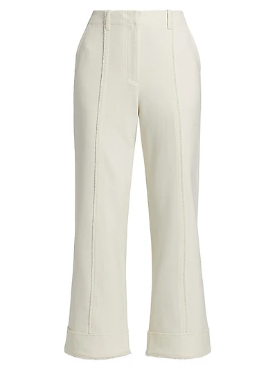 Sully Wide-Leg Cropped Pants