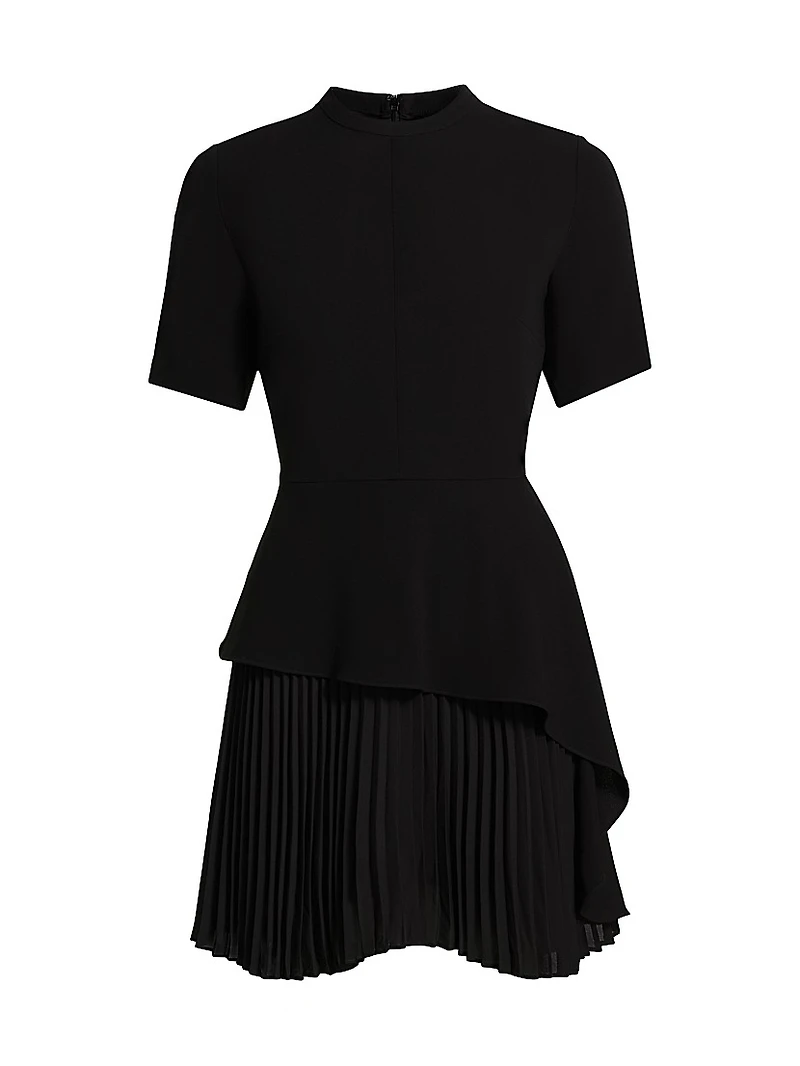 Surry Layered Knit Minidress