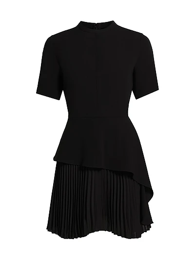 Surry Layered Knit Minidress