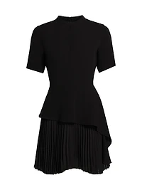 Surry Layered Knit Minidress