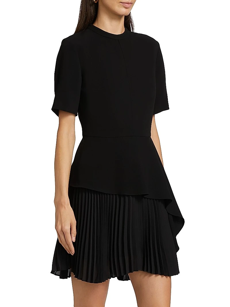 Surry Layered Knit Minidress