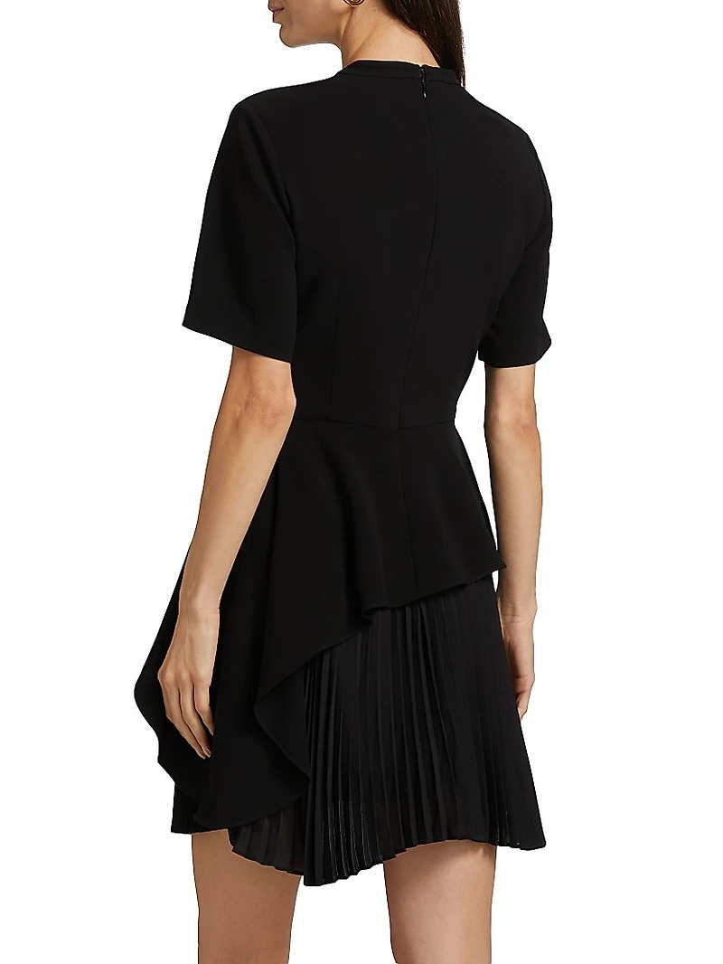 Surry Layered Knit Minidress