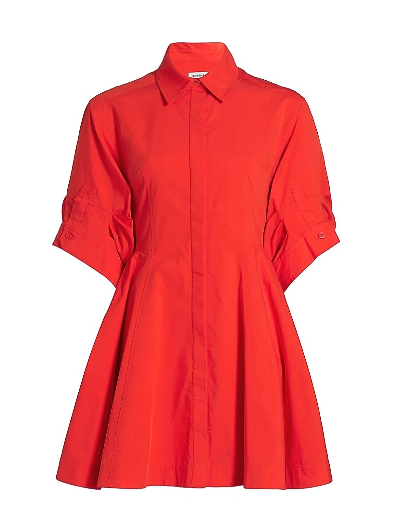 Jazzie Fit & Flare Shirtdress