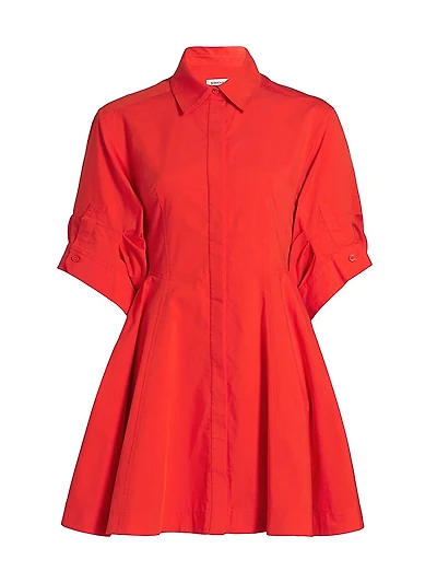 Jazzie Fit & Flare Shirtdress
