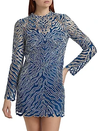 Charis Embellished Minidress