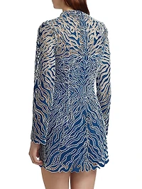 Charis Embellished Minidress