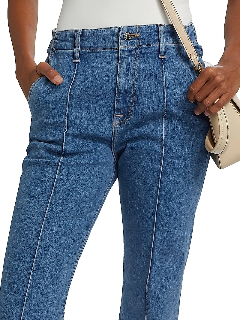Ansel Crop Flare Jeans