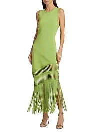Brookes Fringed Maxi Dress