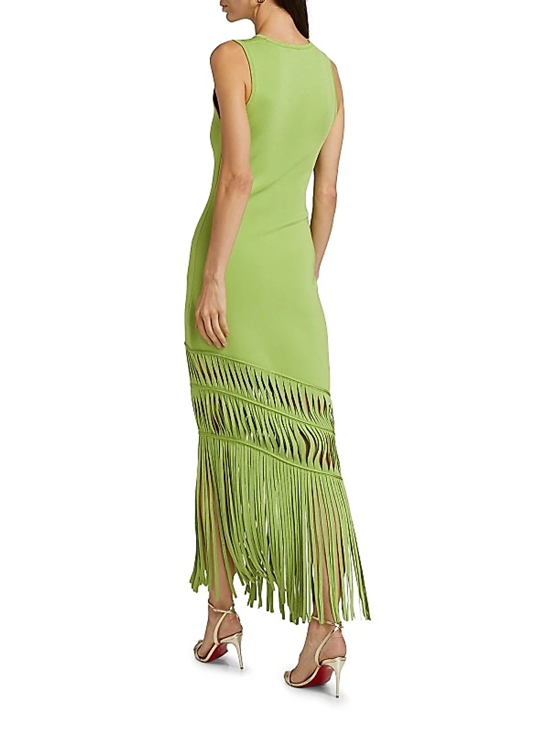 Brookes Fringed Maxi Dress
