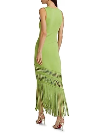 Brookes Fringed Maxi Dress