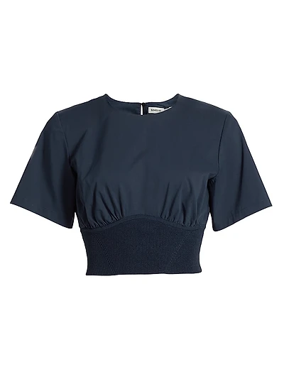 Adair Crewneck Crop Top