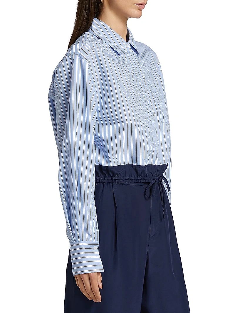 Adryck Striped Button-Front Shirt
