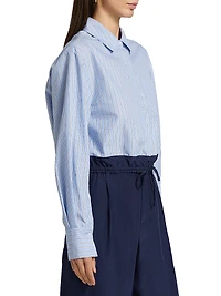 Adryck Striped Button-Front Shirt