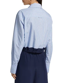 Adryck Striped Button-Front Shirt