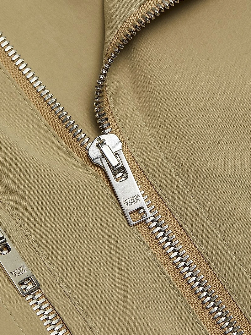 Compact Cotton Biker Jacket