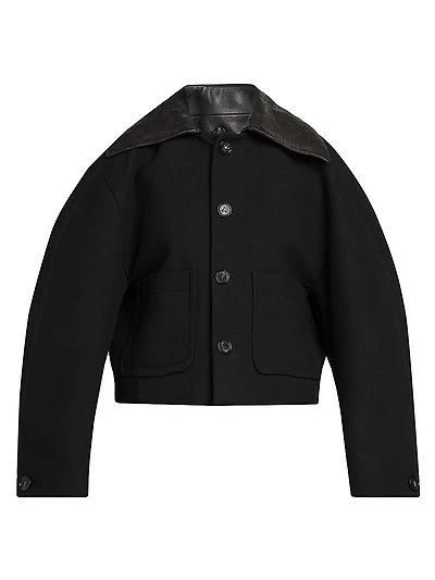 Structured Double Cotton Jacket