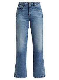 Tangled Up Mid-Rise Jeans