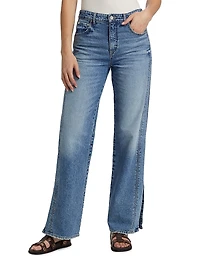Tangled Up Mid-Rise Jeans