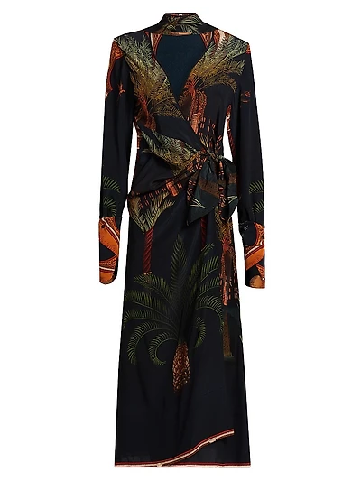 Eternity Begins Wrap Dress