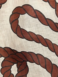 Sailing Robes Linen Maxi Dress