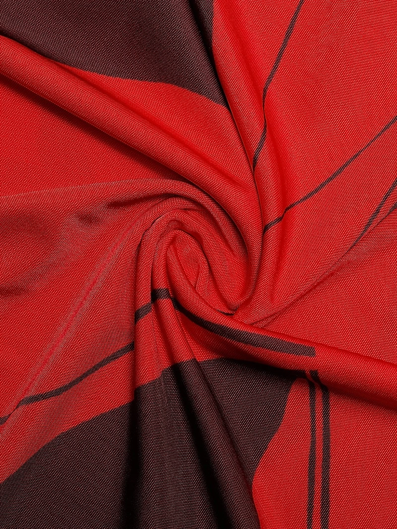 Fermina Deep Heart Ankle Dress