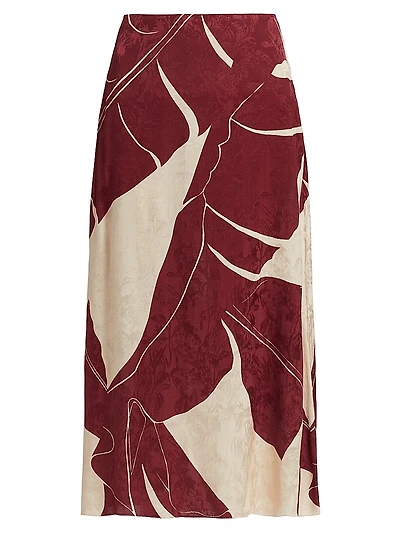 Thoughtful Techniques Midi-Skirt