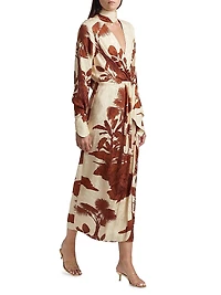 Unmooring Wrap Maxi Dress