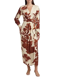 Unmooring Wrap Maxi Dress