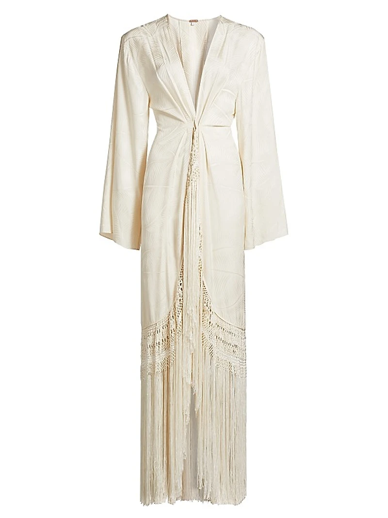 Macramé Kimono-Inspired Robe