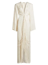 Macramé Kimono-Inspired Robe