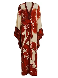 Southern Tropics Silk Maxi Dress